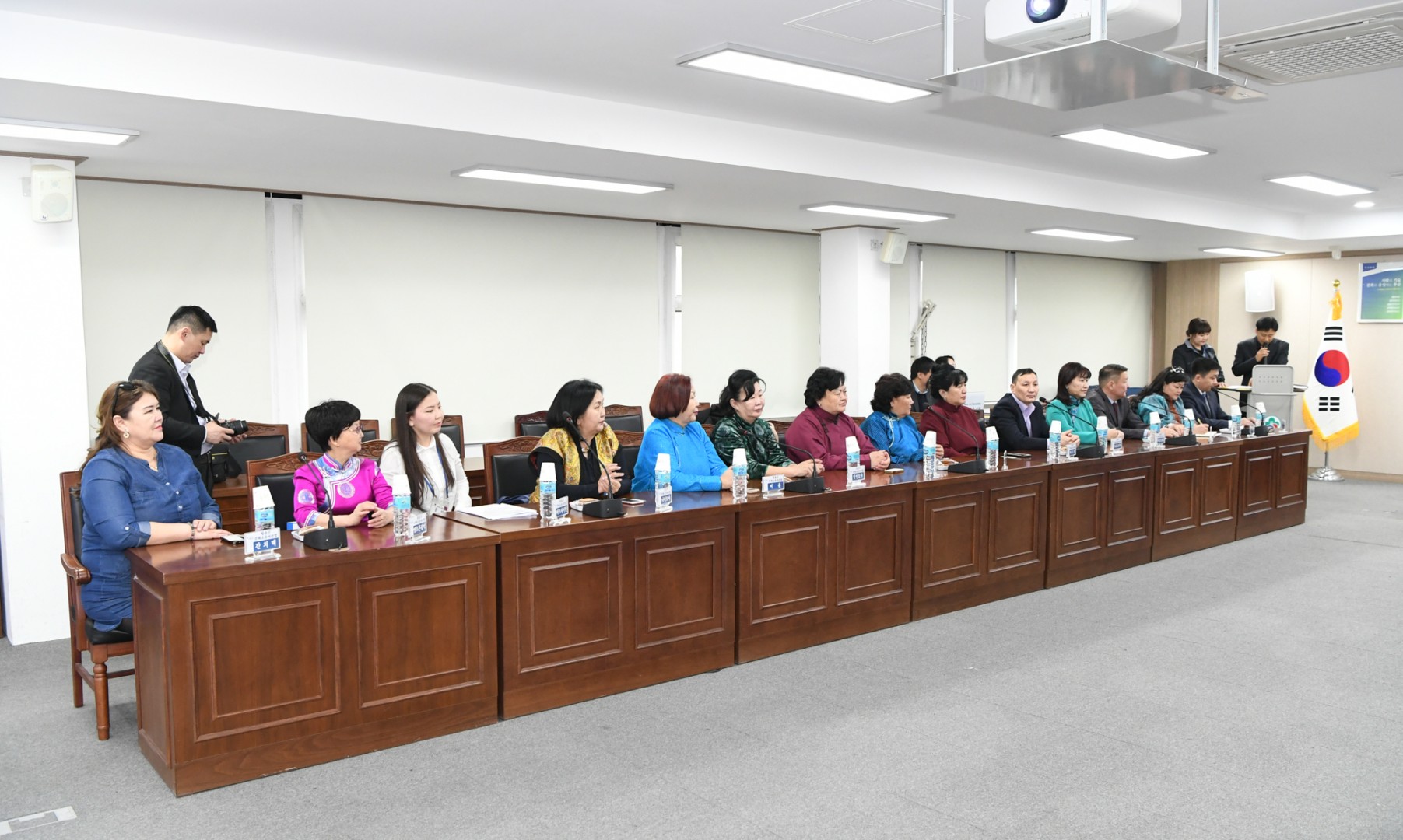 몽골 항올구 방문단 6