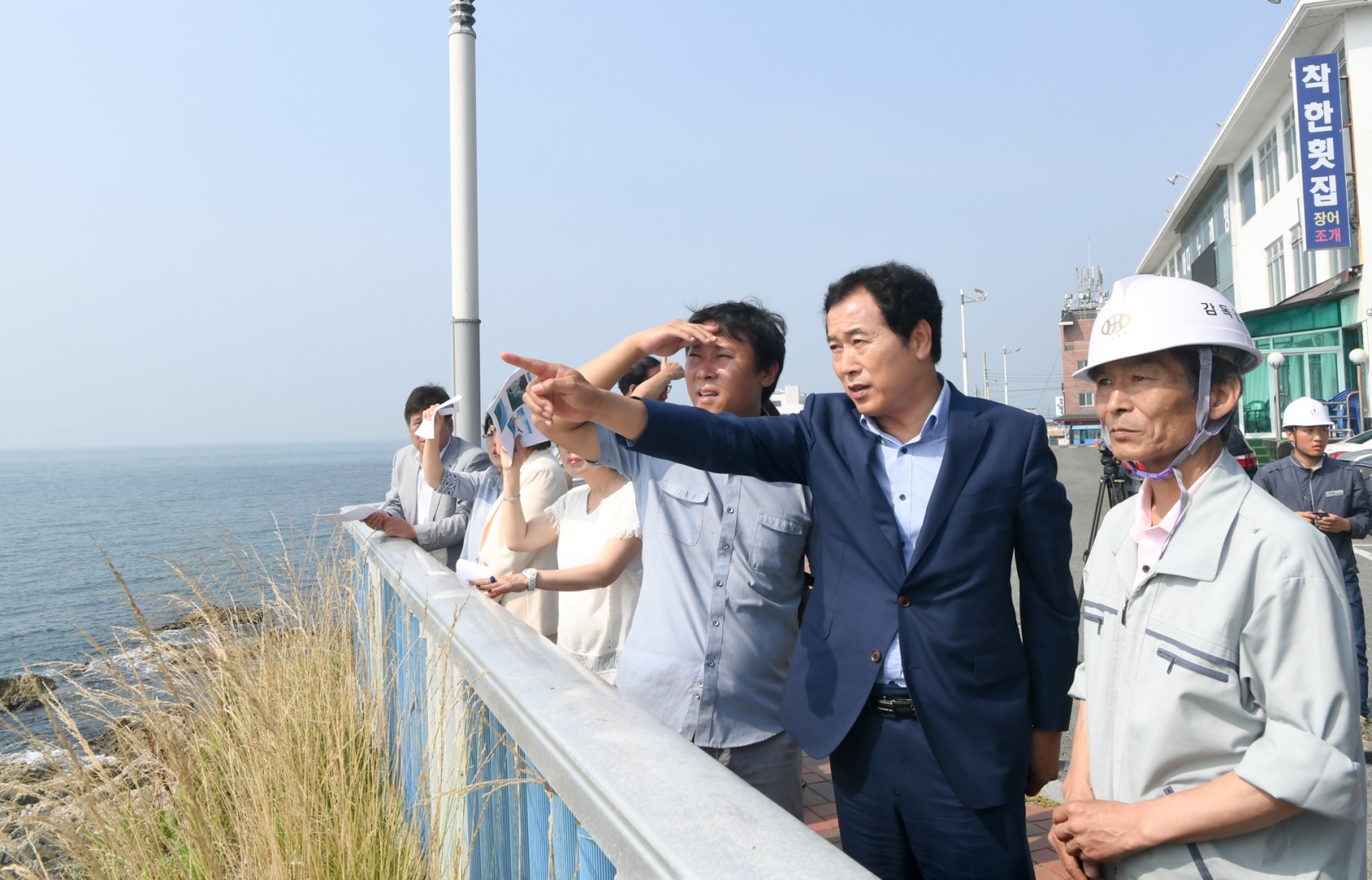 청사포전망대 설치 8