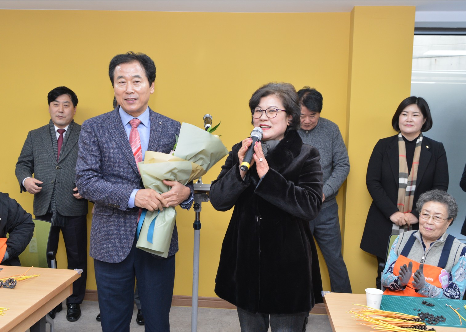 좌1동 어르신공동작업장 개소식 10