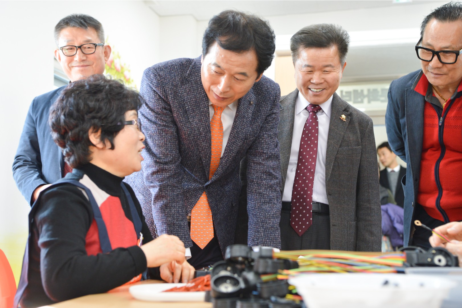 반여4동 어르신공동작업장 개소식 12