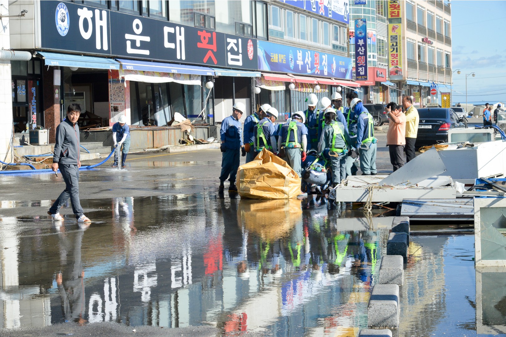 태풍 '차바' 피해 및 복구현장 84