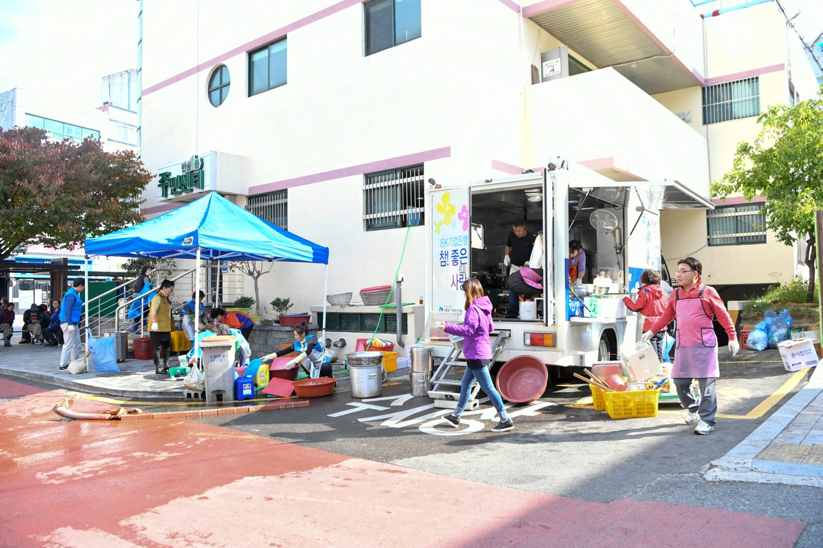 사랑의밥차 자원봉사격려 6