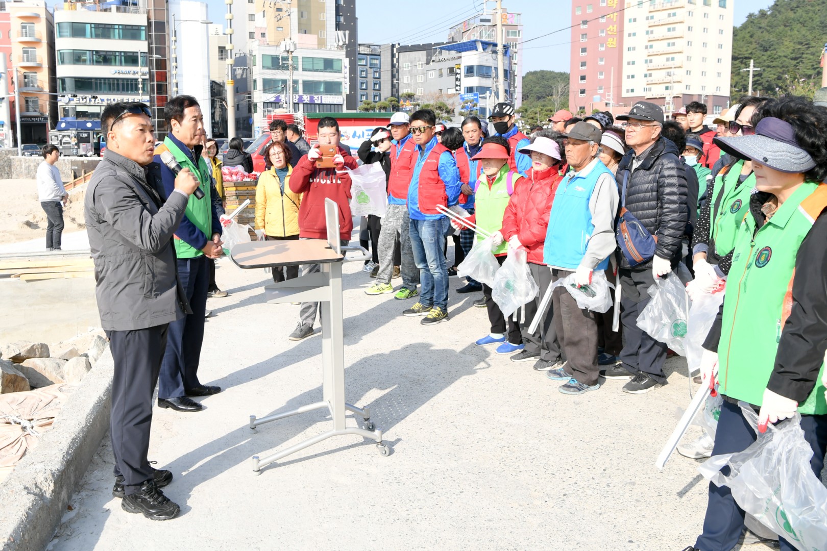 송정해수욕장청결 3
