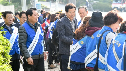 바르게살기 교통캠페인