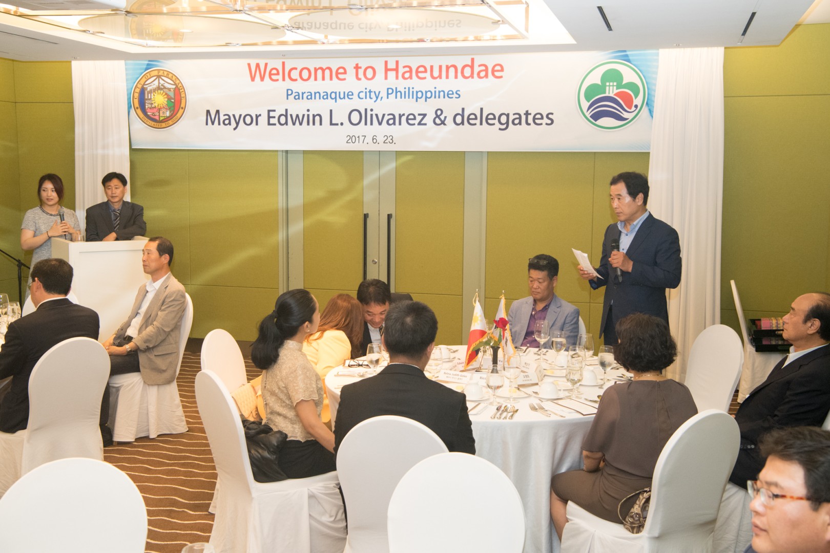 필리핀 파라냐케시 시장일행 방문단 5