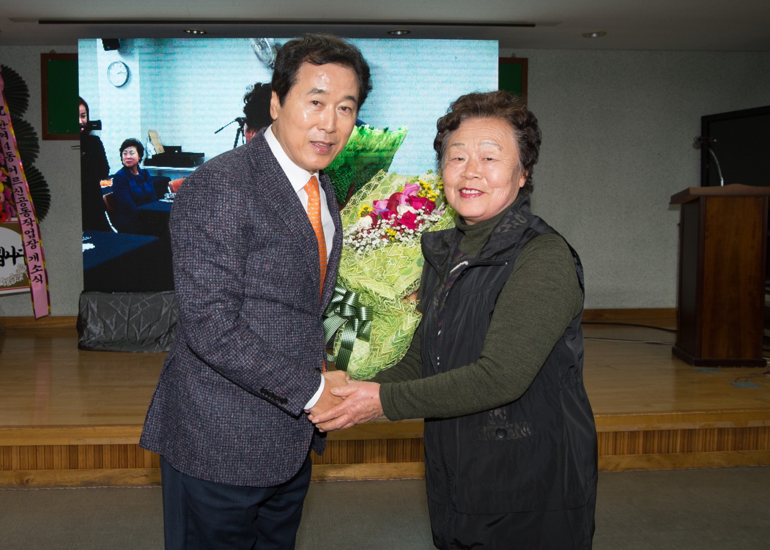 반여4동 어르신공동작업장 개소식 3