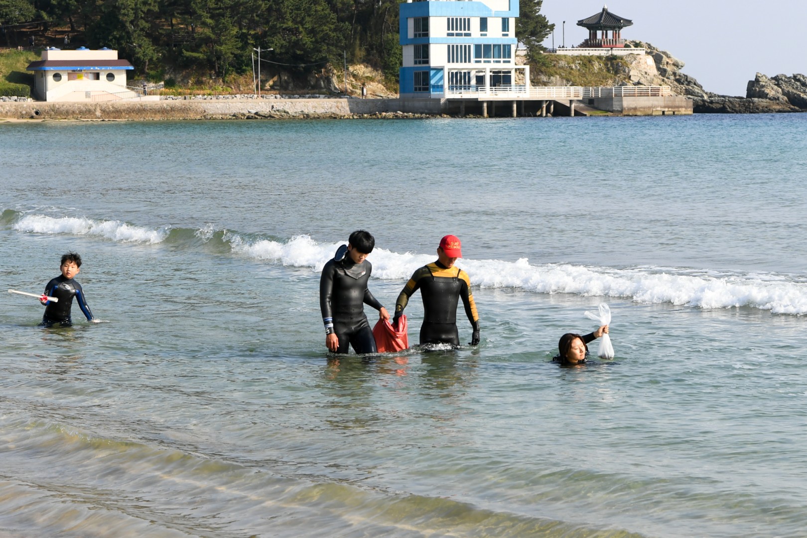 송정해수욕장청결 7