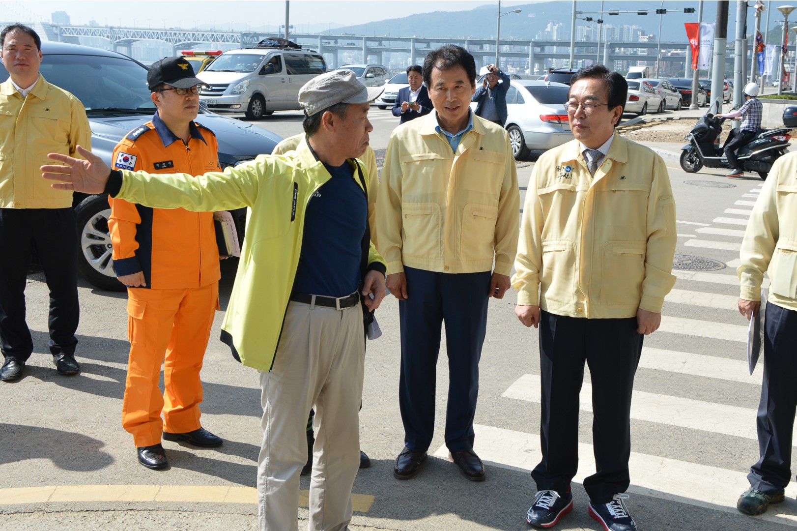 태풍피해지역 광역시장 방문 1