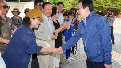 서병수 부산광역시장 구청순방