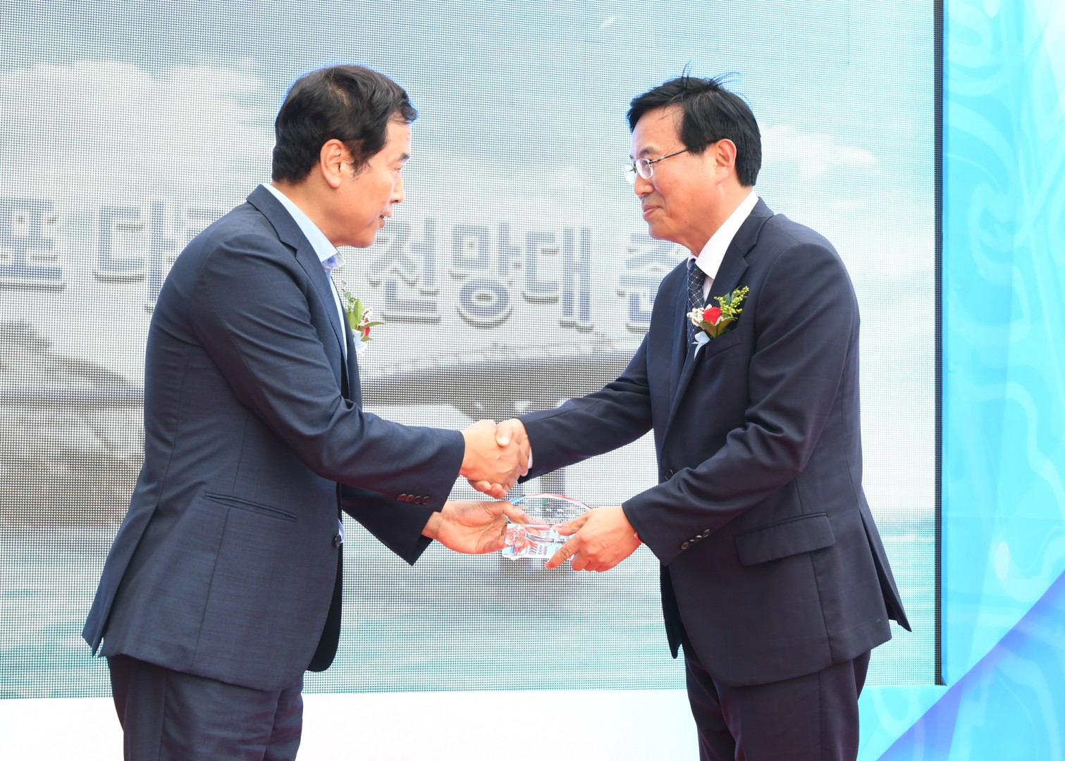 청사포 다릿돌 전망대 준공식 6
