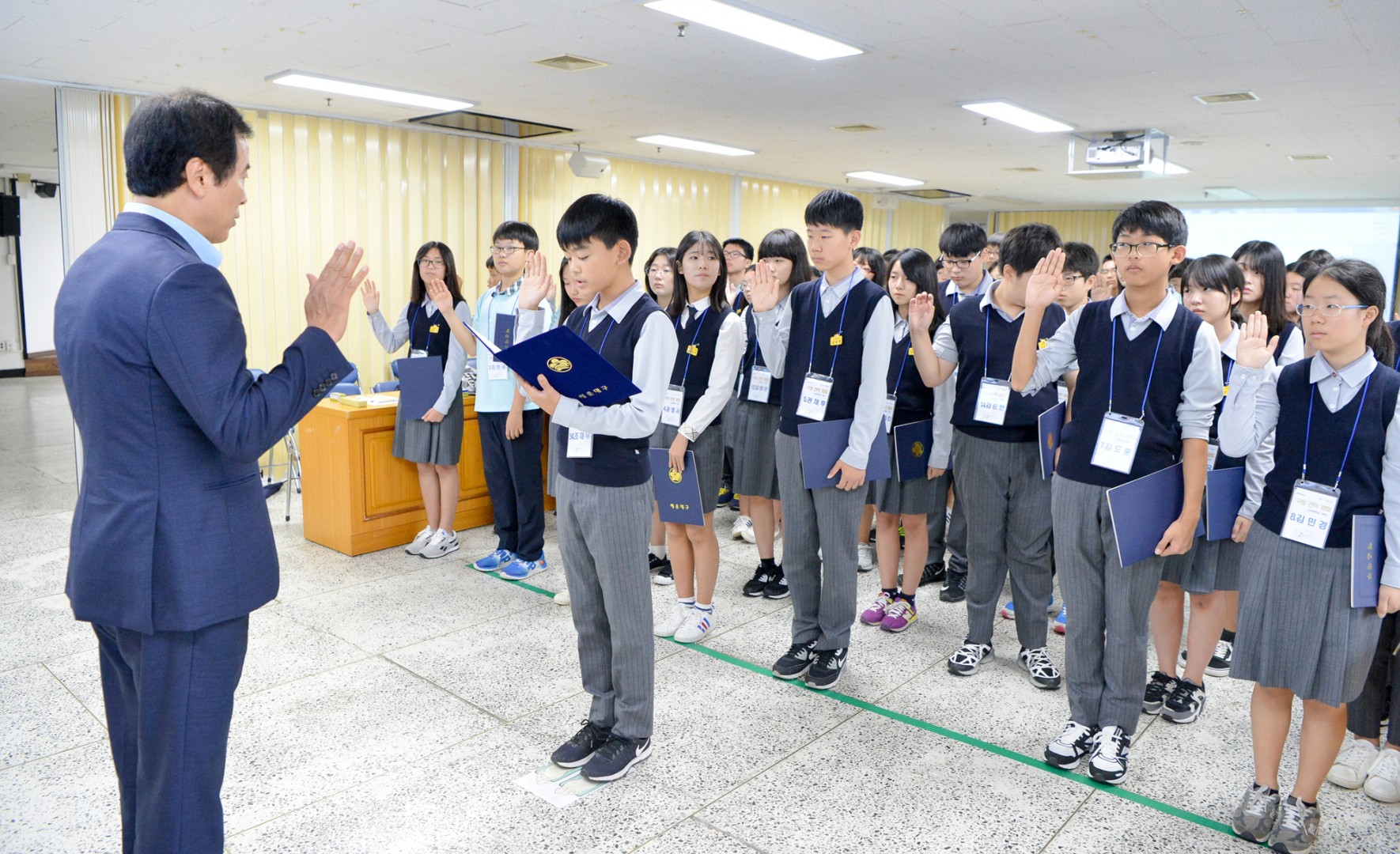 신곡중 구청견학방문 2