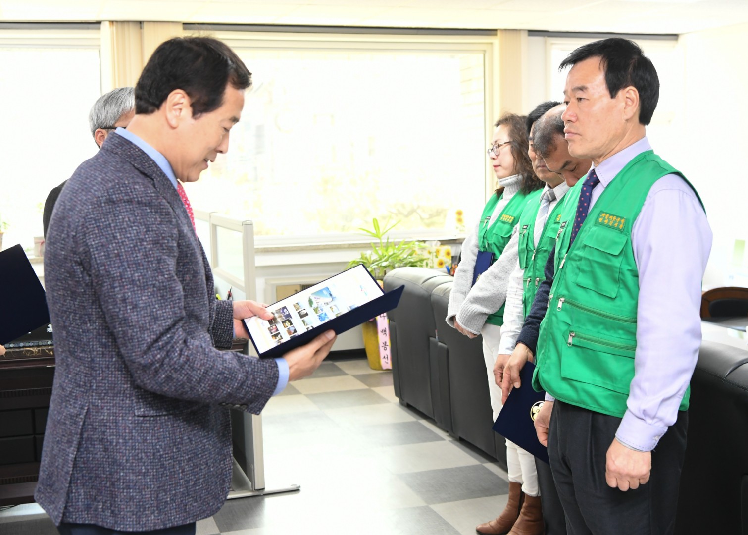 개발제한구역 면예감시원 위촉식 5