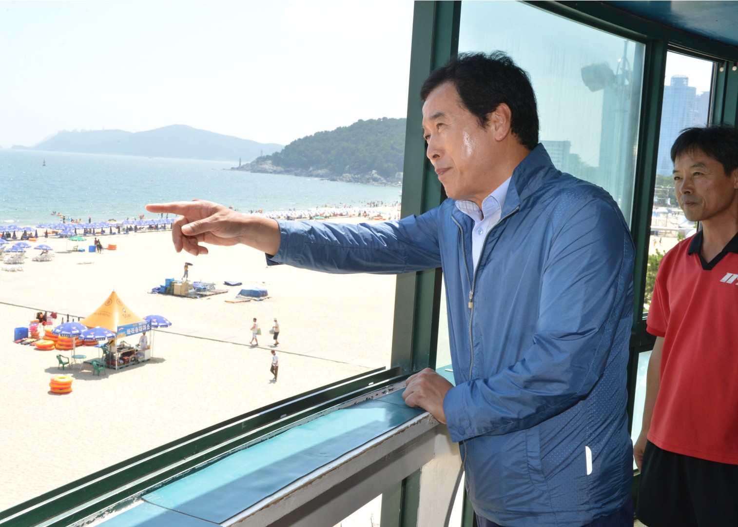여름 해수욕장 및 장산 격려 7