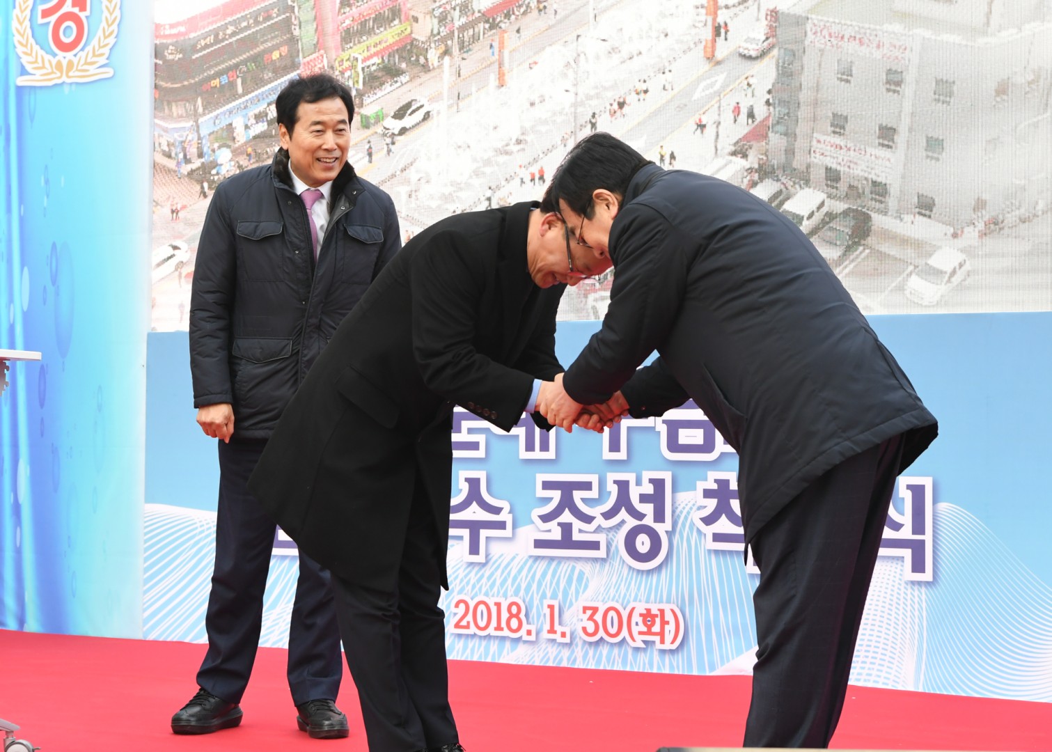 구남로 분수대 기공식 7