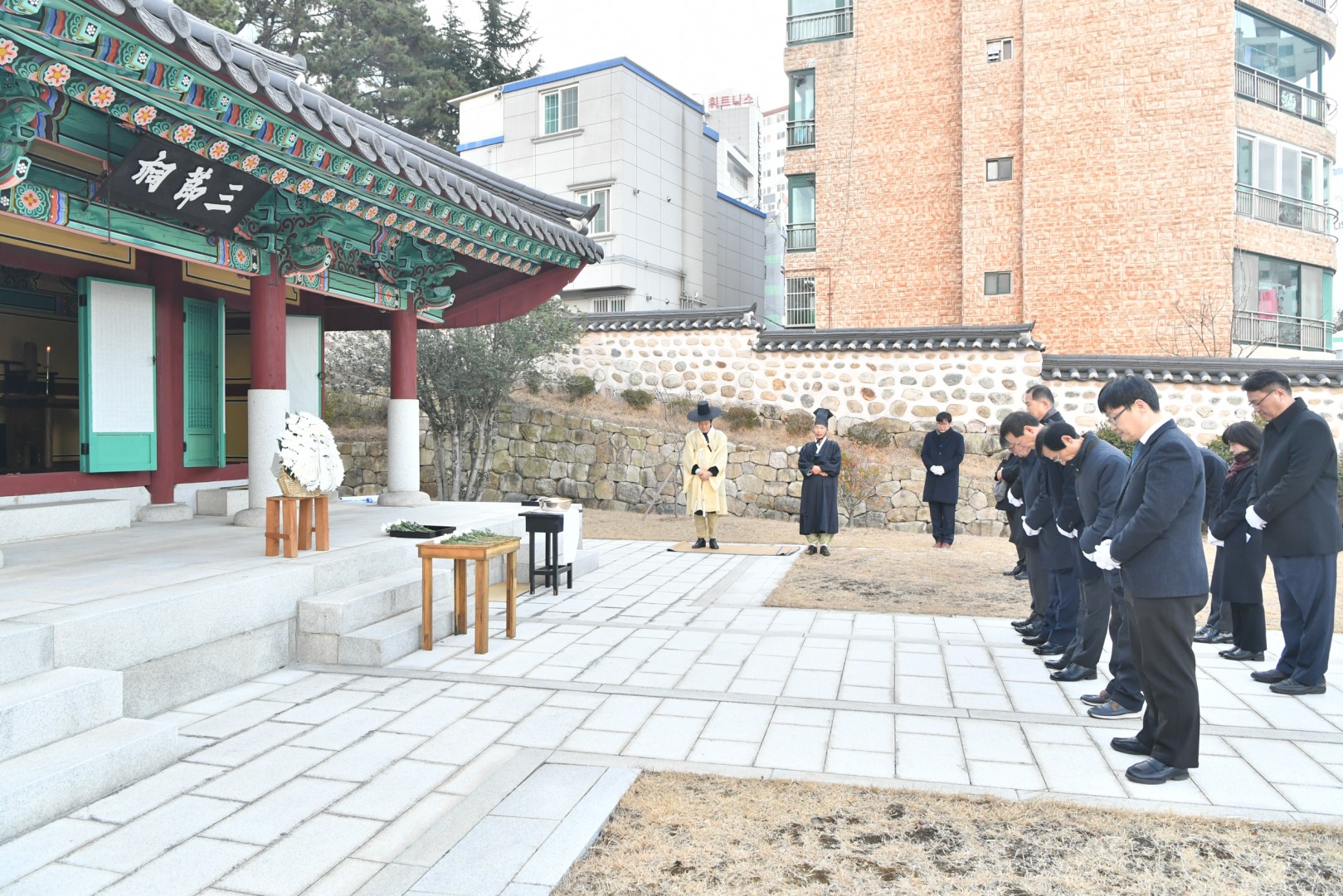 송정 떡국나누기 및 삼절사참배 20