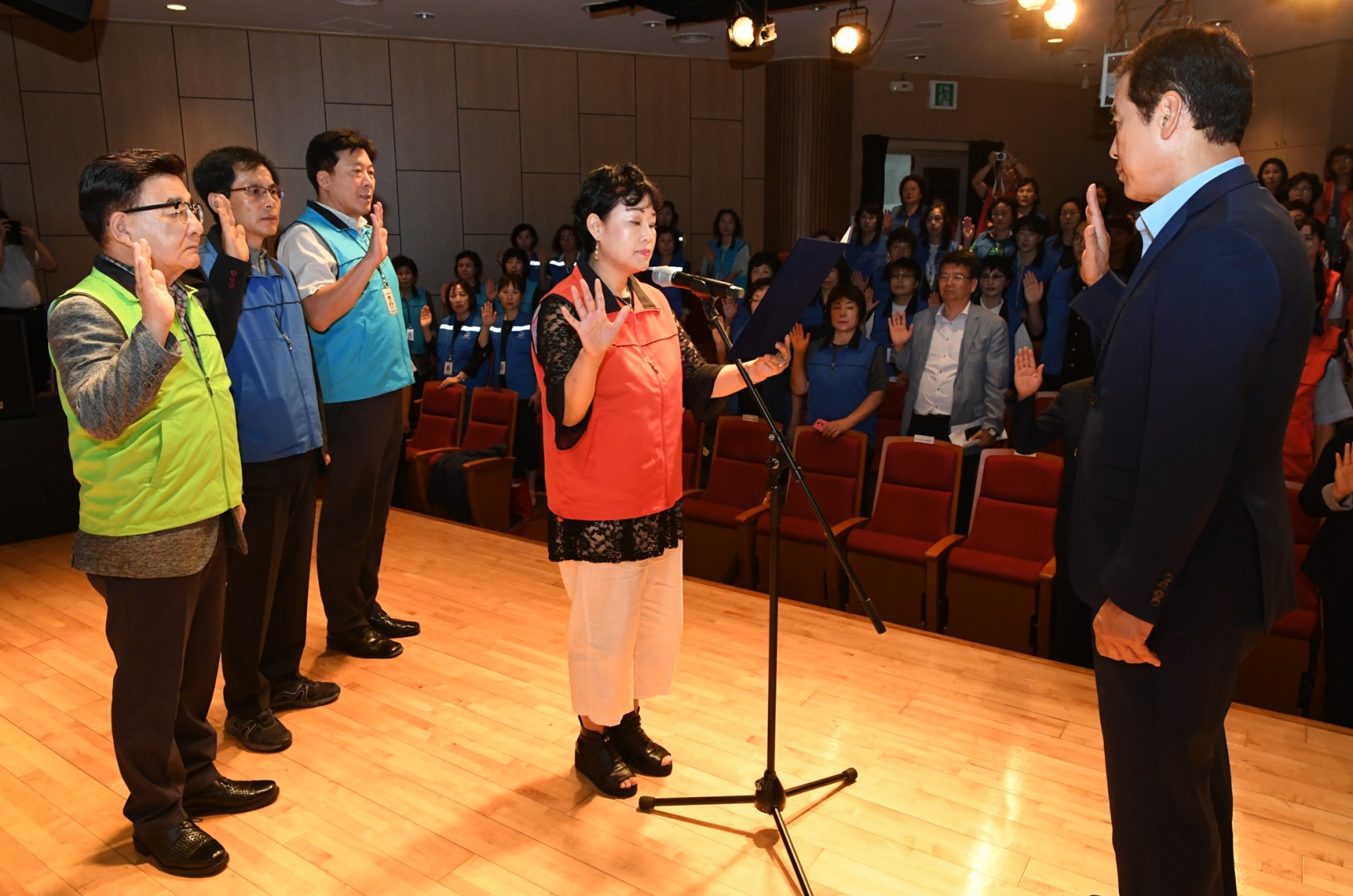 좌동지역 복지지킴이 연합발대식 4