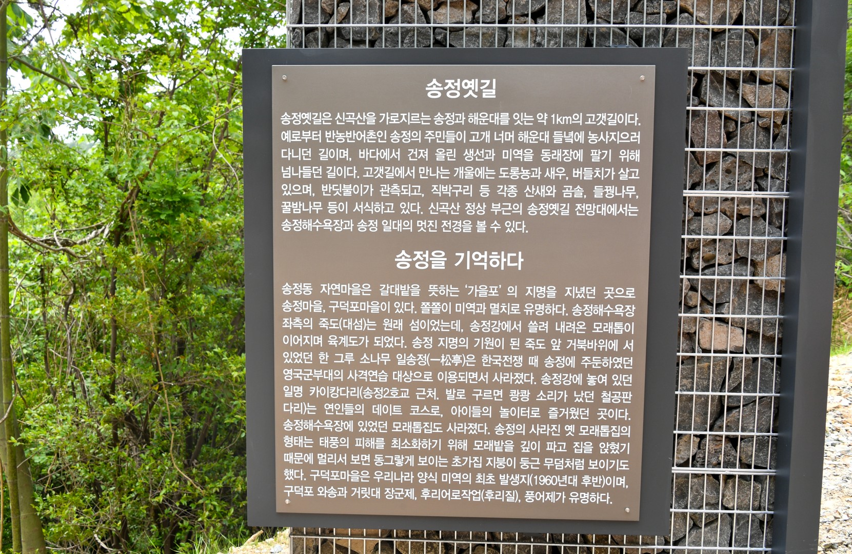 송정 옛길 복원사업 준공식 58