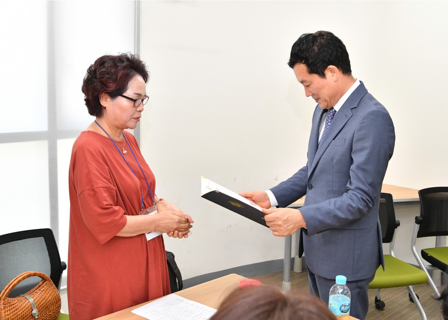 참시민학교 수료식 2