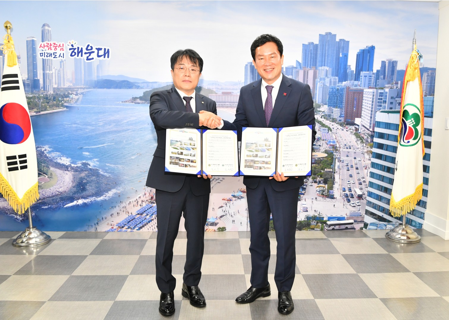 센텀라이온스클럽 장학금협약식 4
