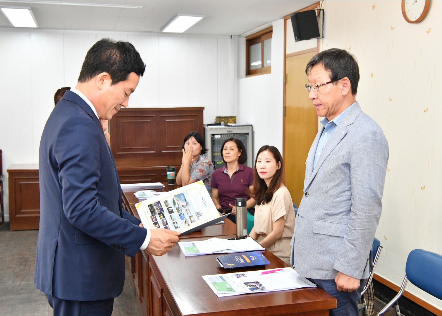 평생학습 구민기자 위촉식 2