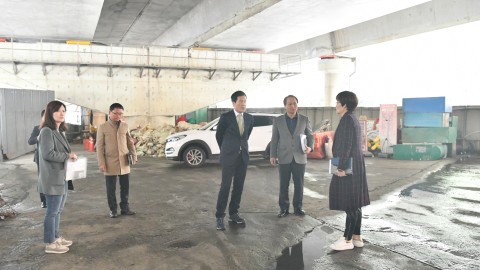 고가교하부 방문