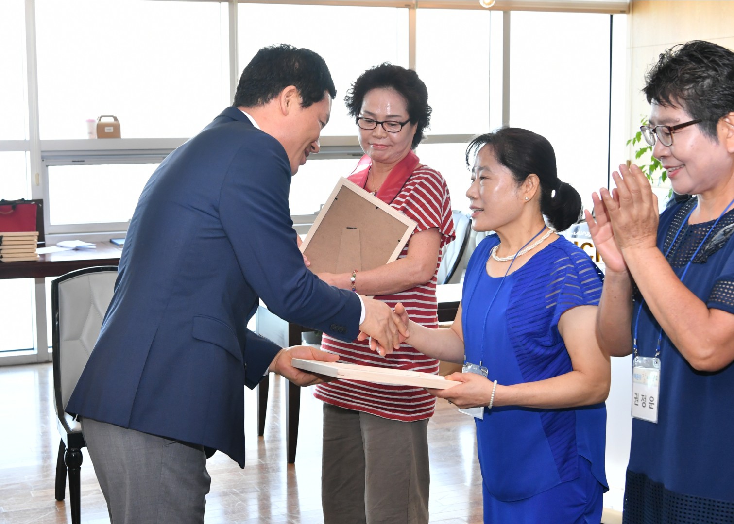 참시민학교 수료식 6