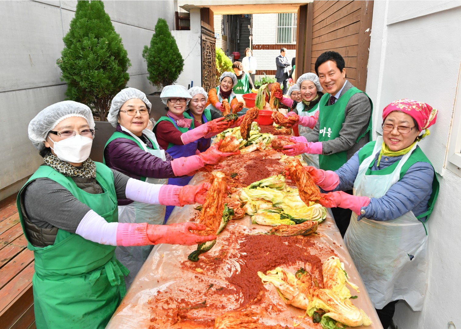 반여2동 새마을부녀회 김장 1