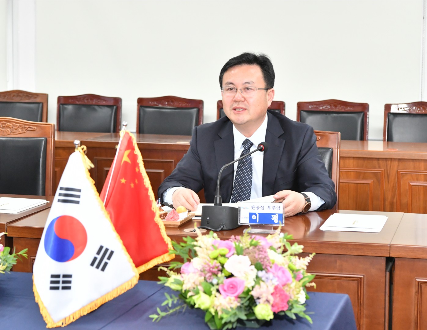 중국 일조시 관계자 방문 10