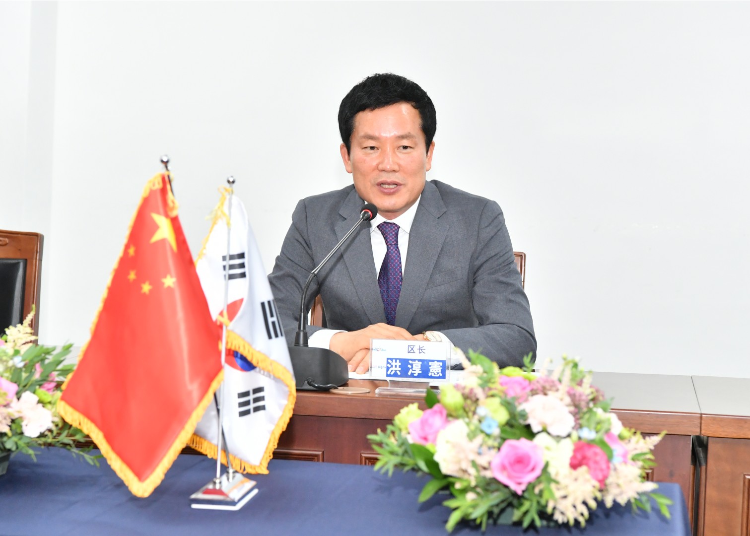 중국 일조시 관계자 방문 7