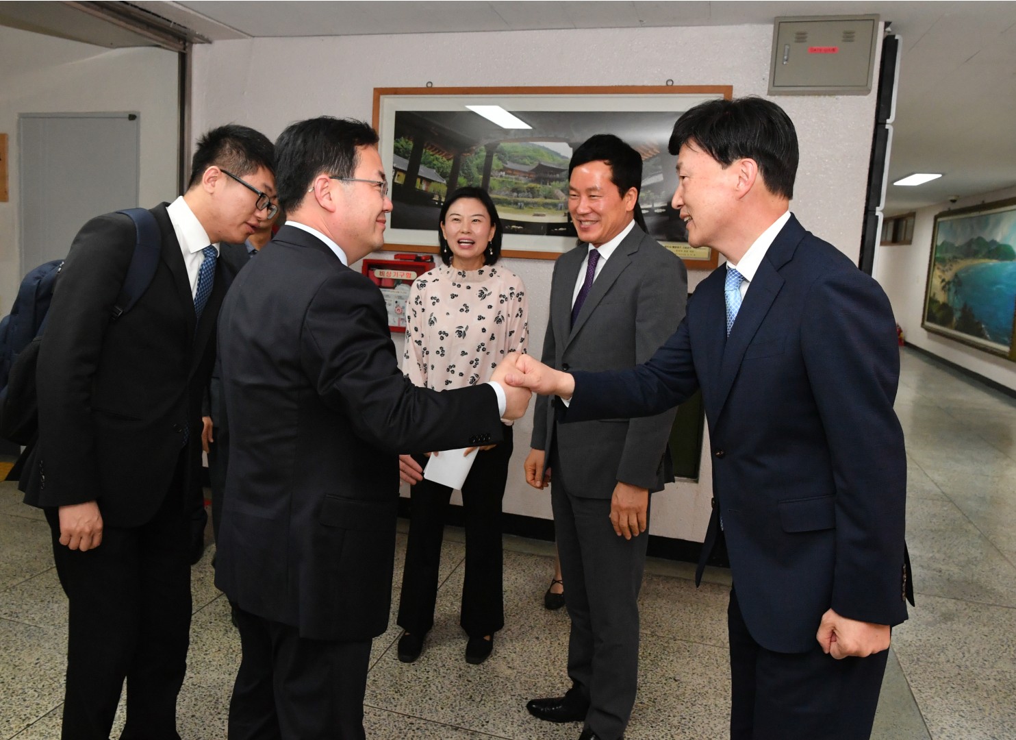 중국 일조시 관계자 방문 4