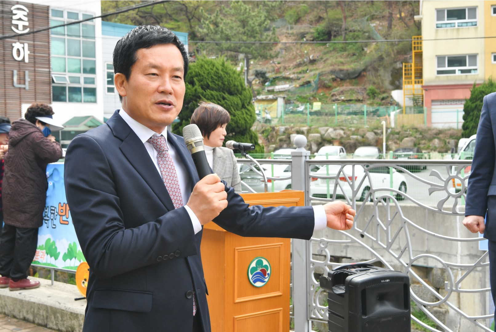 석대천 유지용수 방류 5