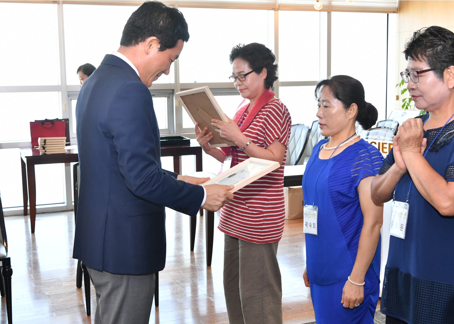 참시민학교 수료식 5