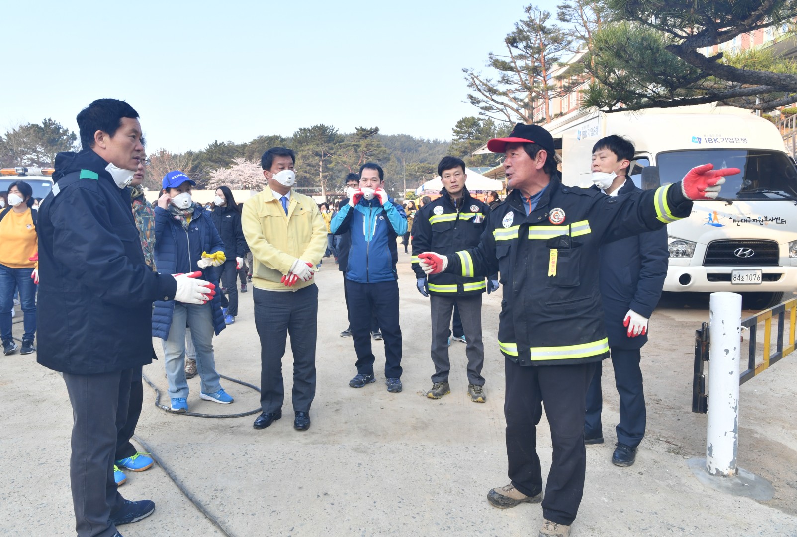운봉산 산불진화 21