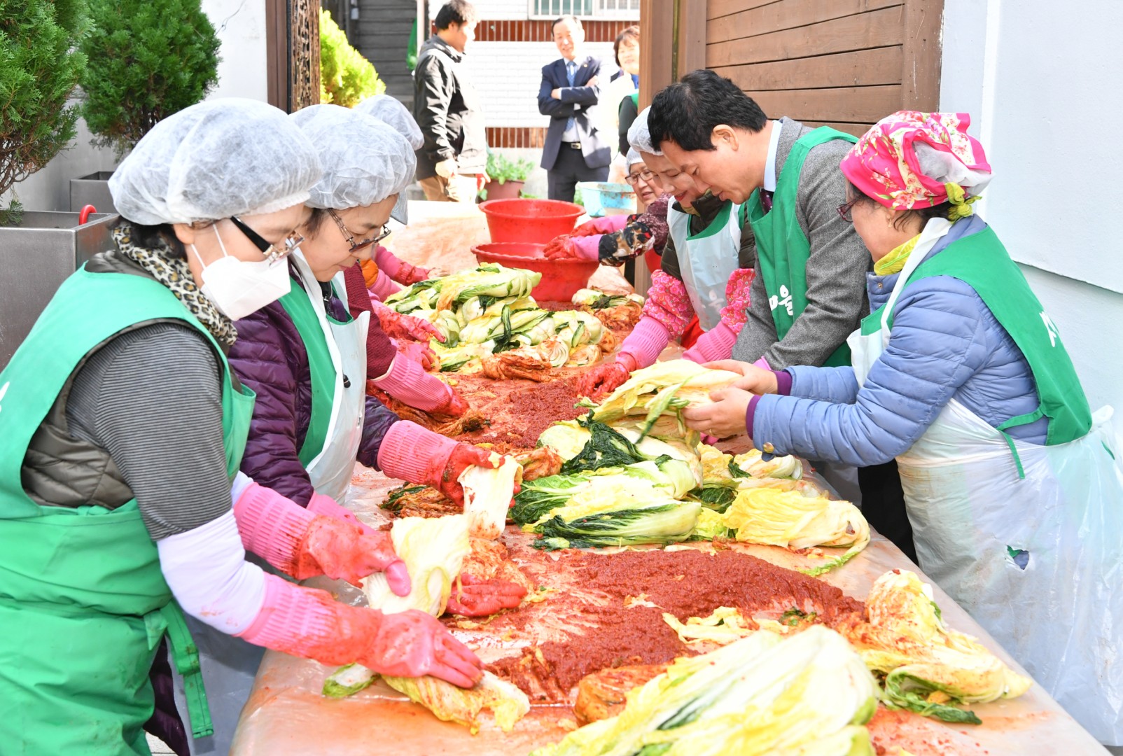 반여2동 새마을부녀회 김장 4