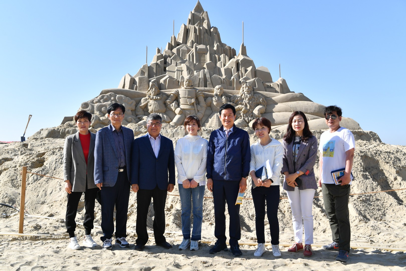모래축제 현장방문 9