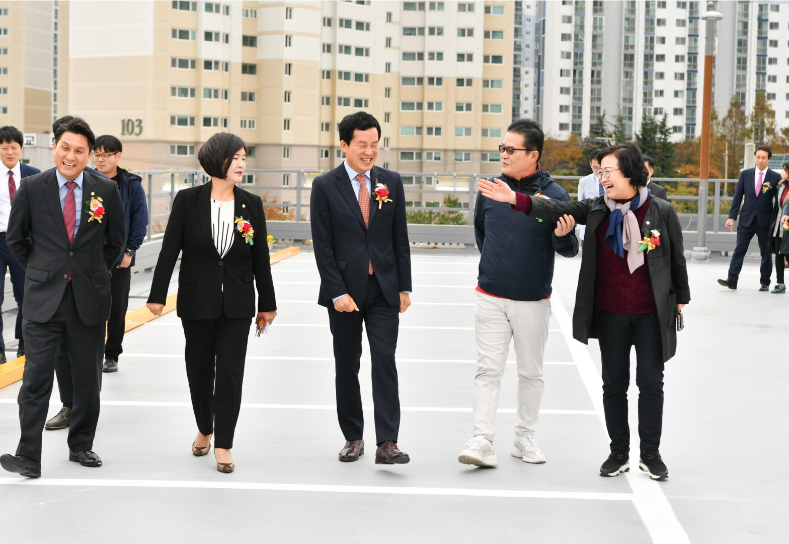 좌동 재래시장 공영주차장 준공식 28