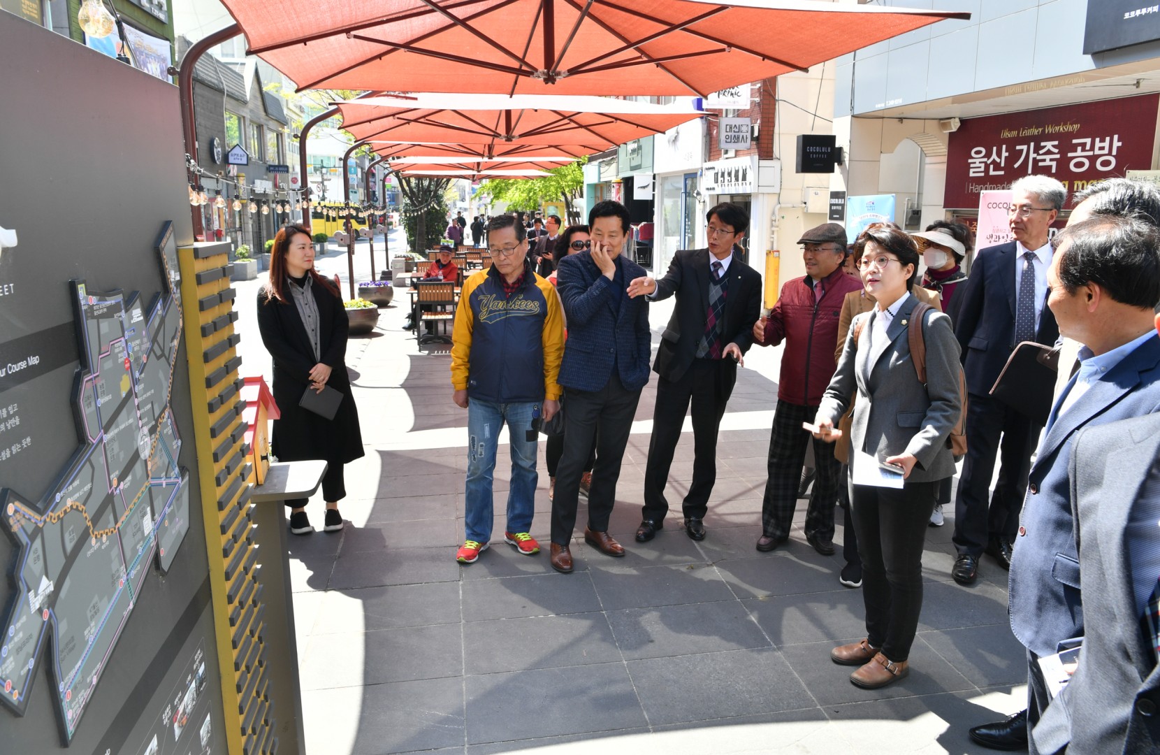 울산 지중화사업 현장방문 41