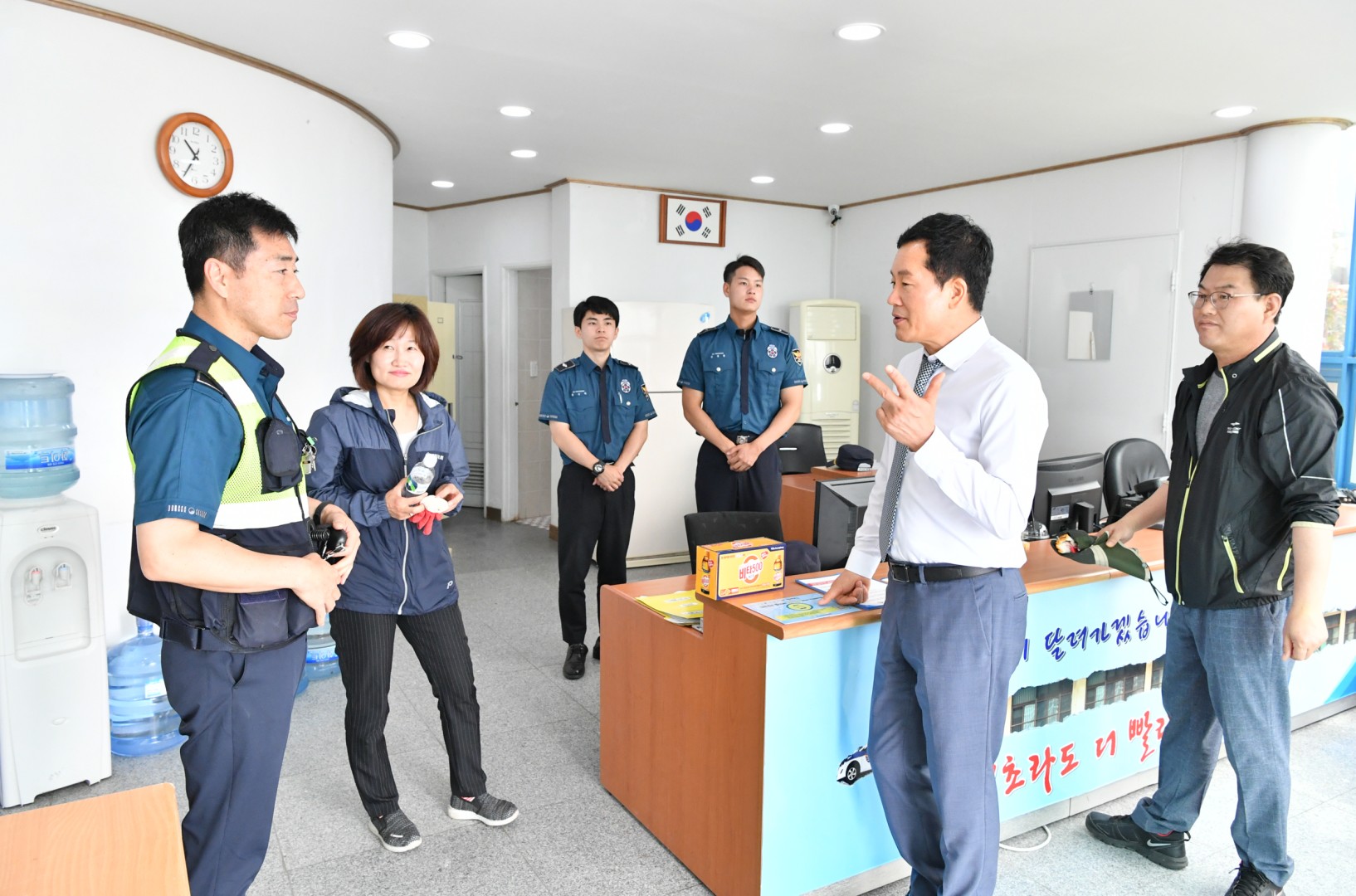 송정해수욕장 근무자격려 5