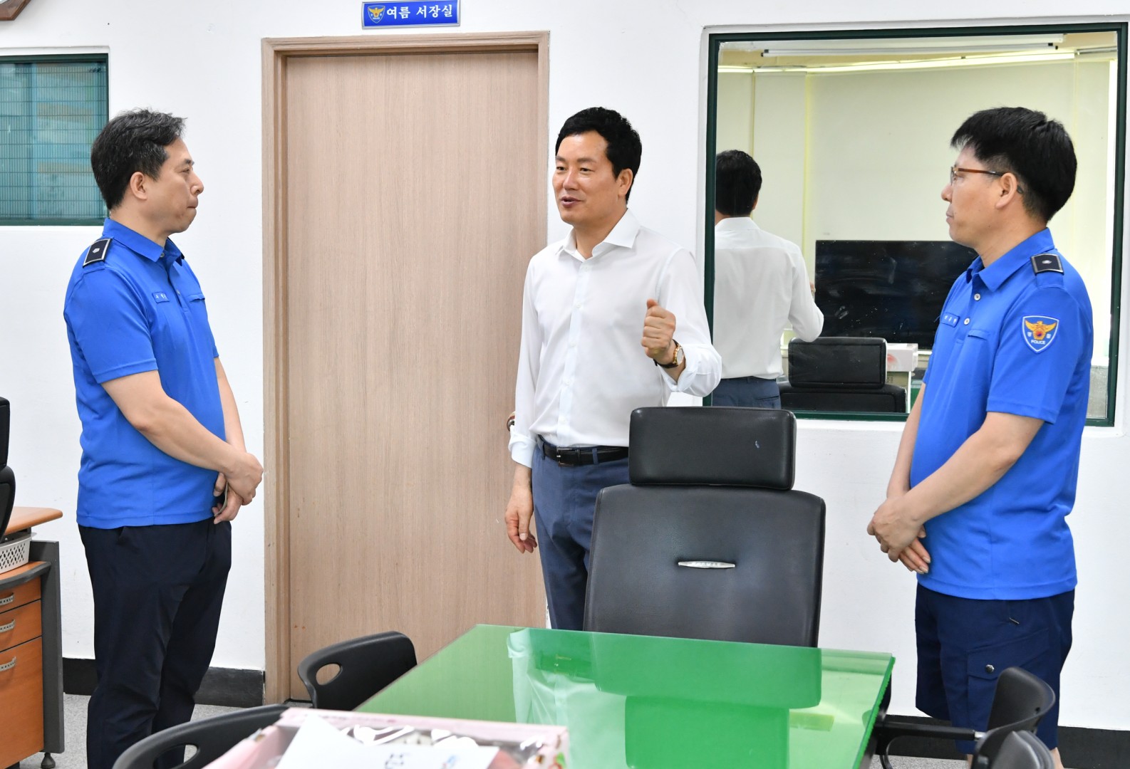 해수욕장 근무자 격려 7