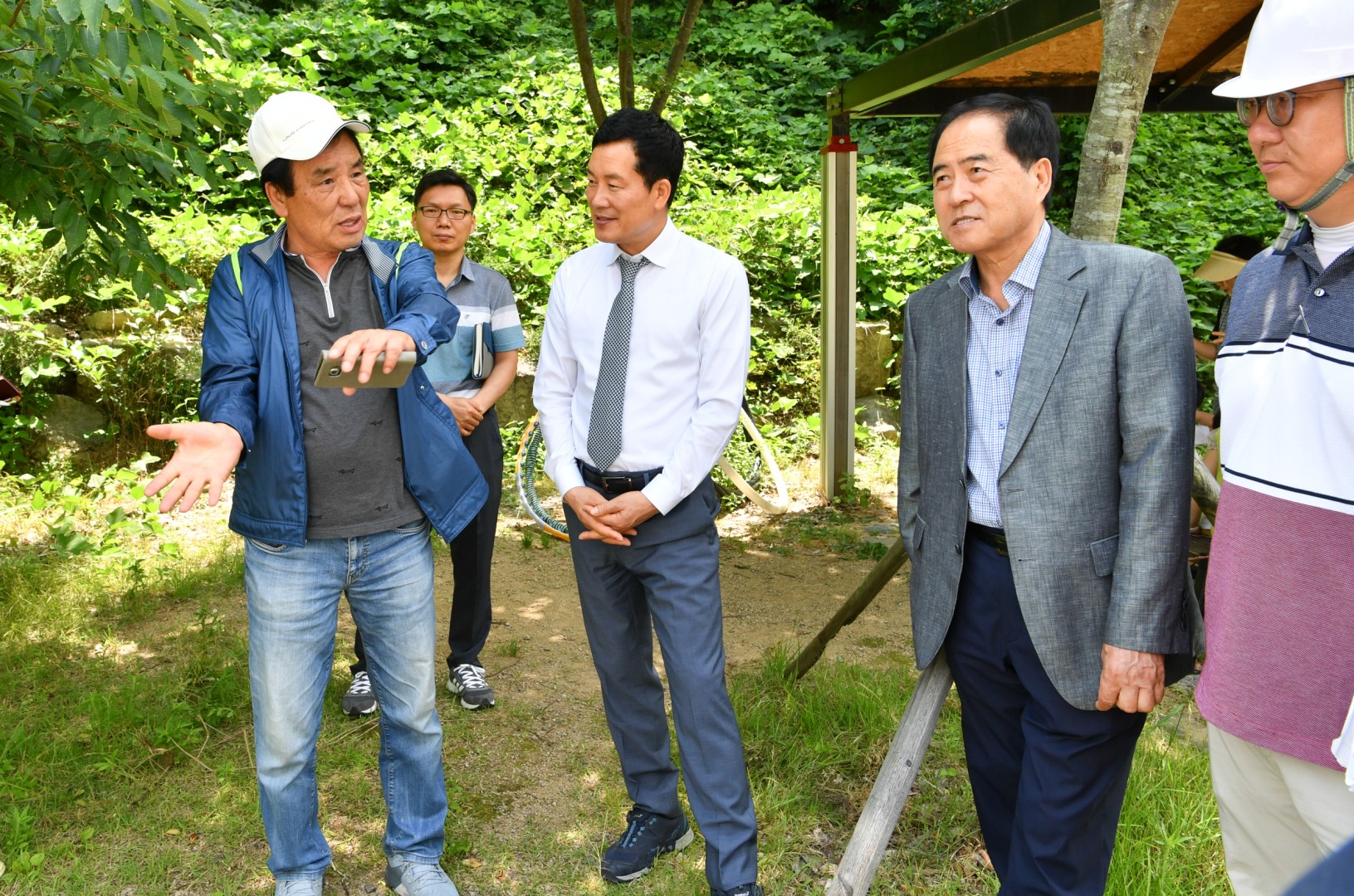 우동천 공사현장방문 9