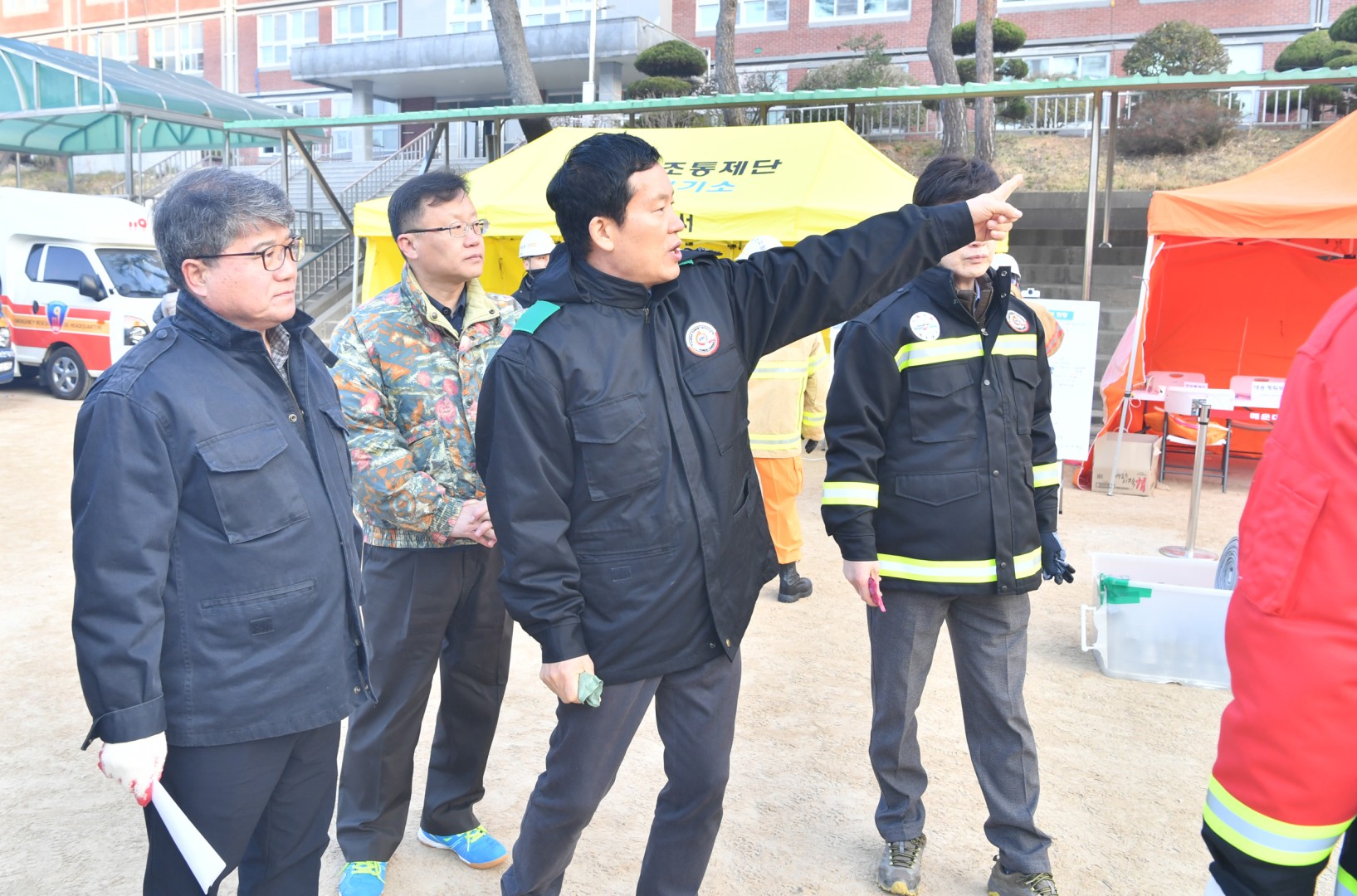운봉산 산불진화 9