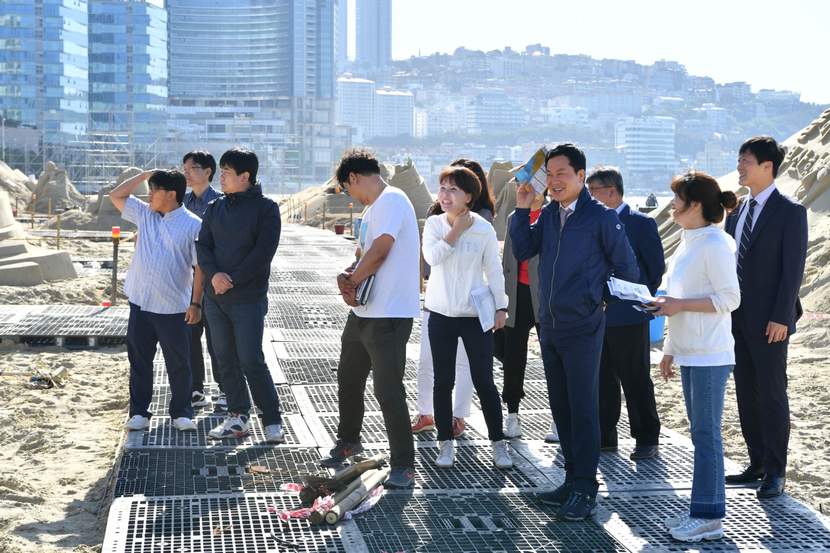 모래축제 현장방문 1
