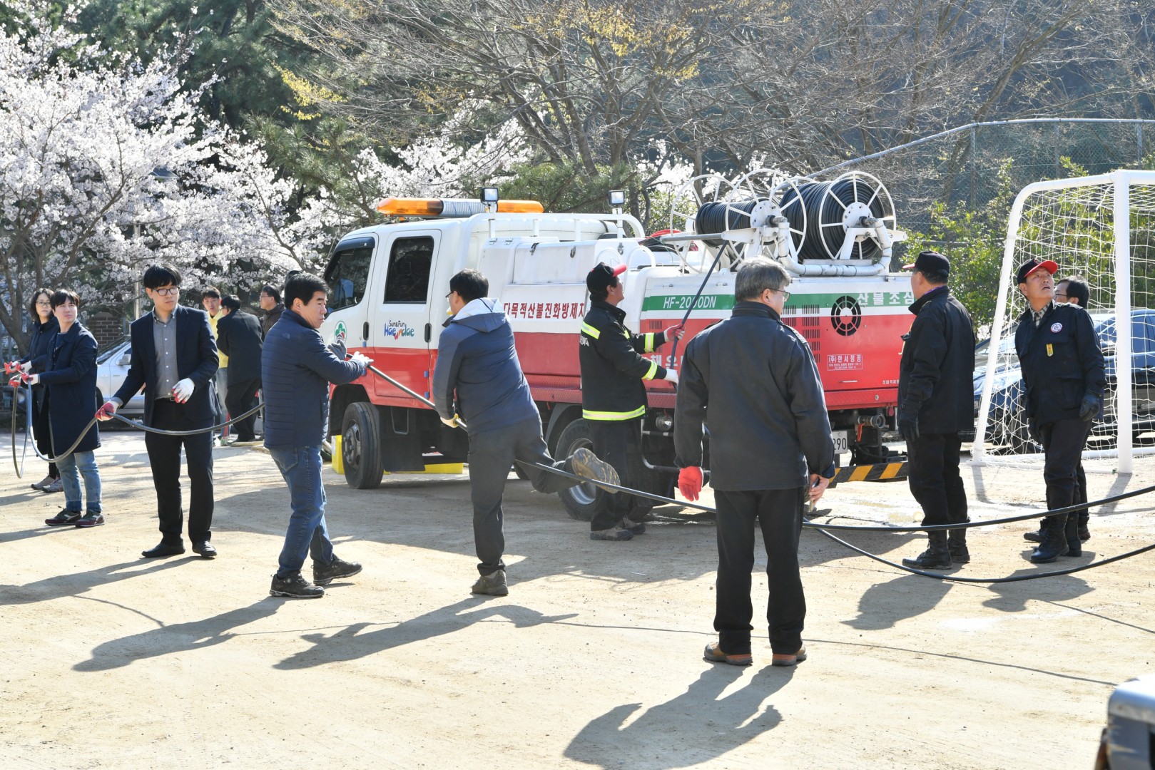 운봉산 산불진화 28