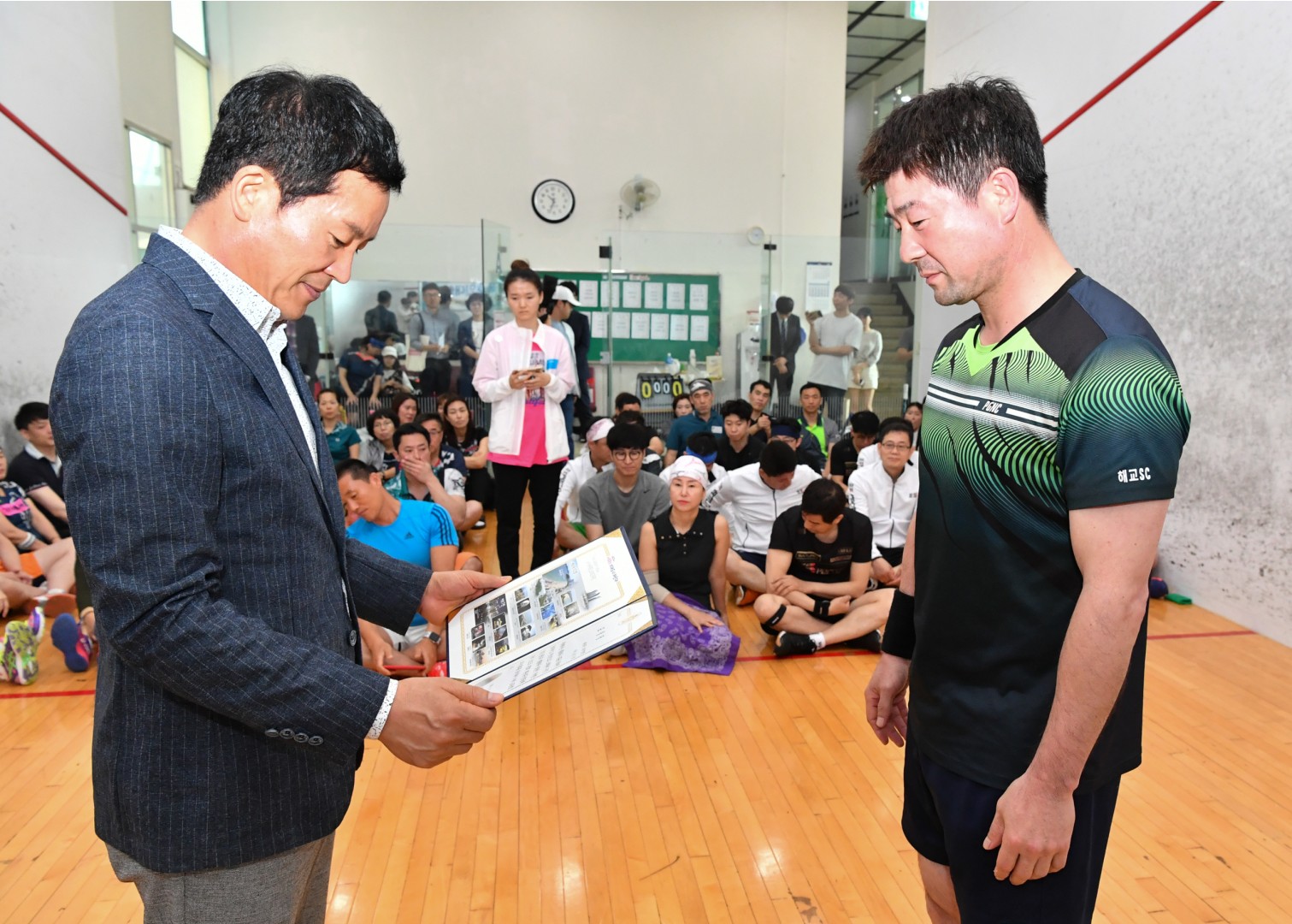 구청장배 스쿼시대회 3