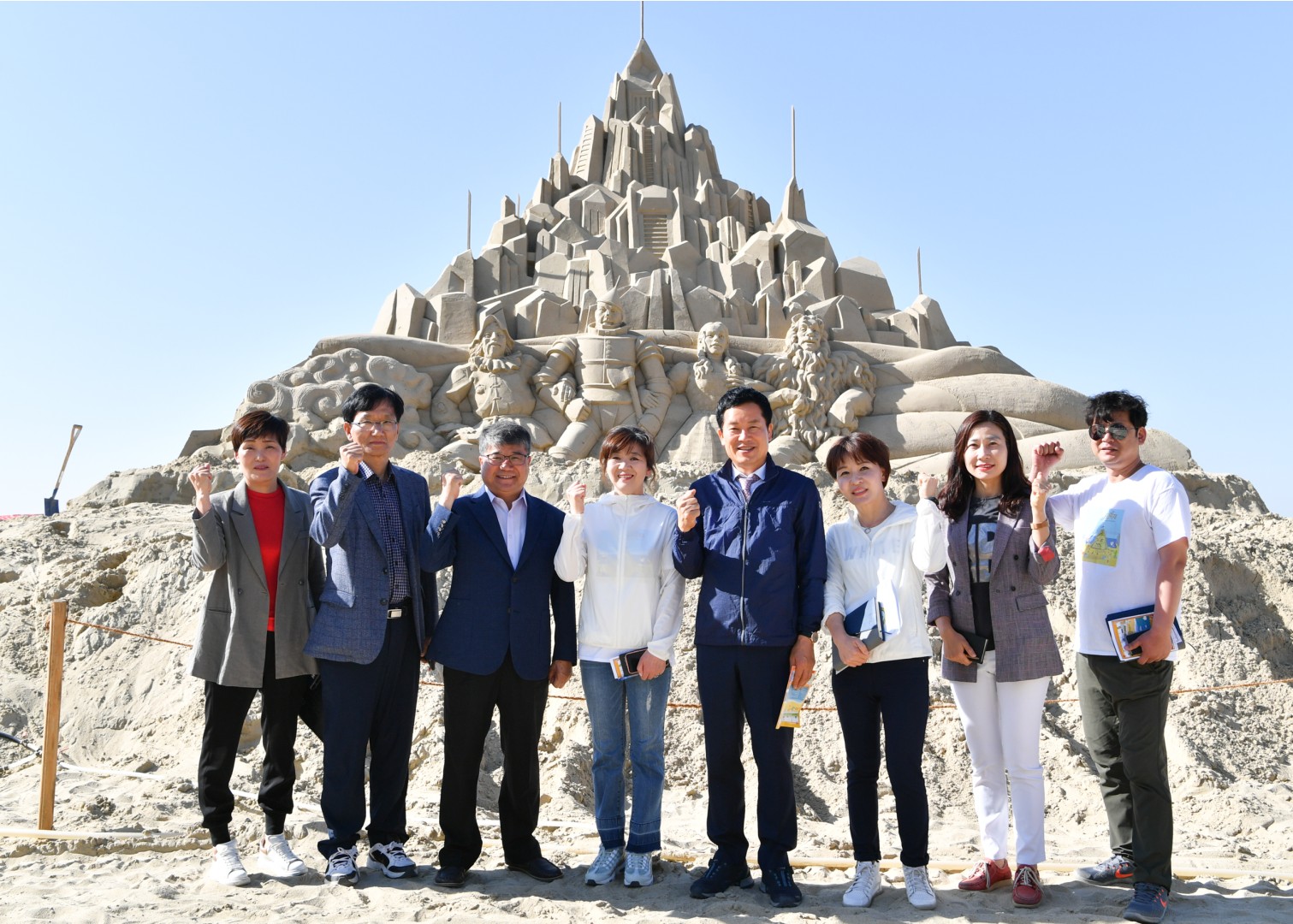 모래축제 현장방문 10