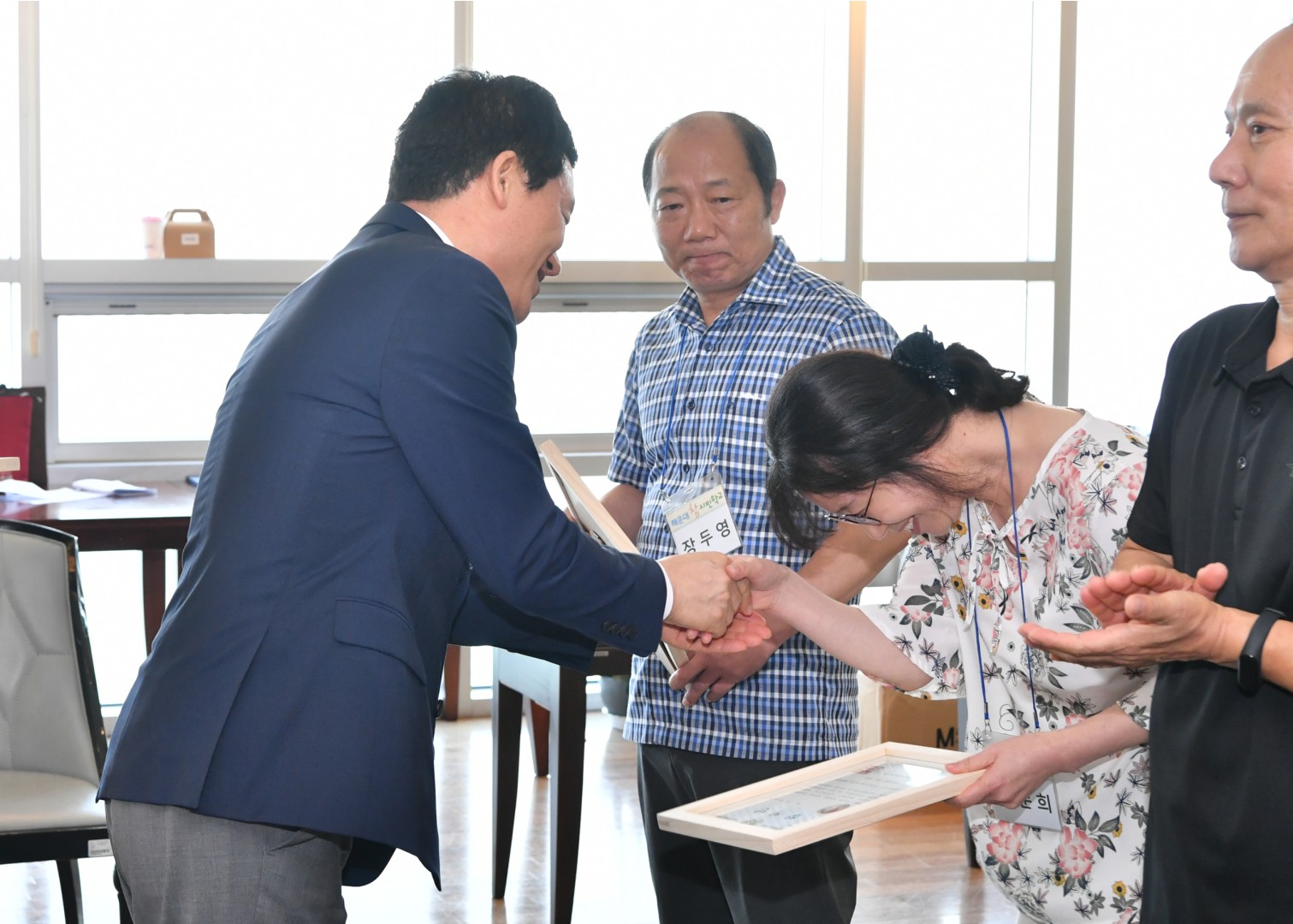 참시민학교 수료식 22