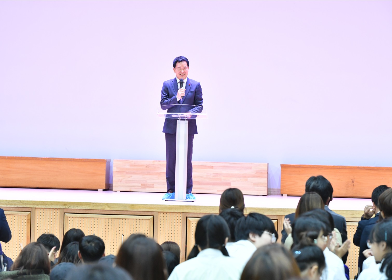 신재초등학교 다목적강당 개관 5