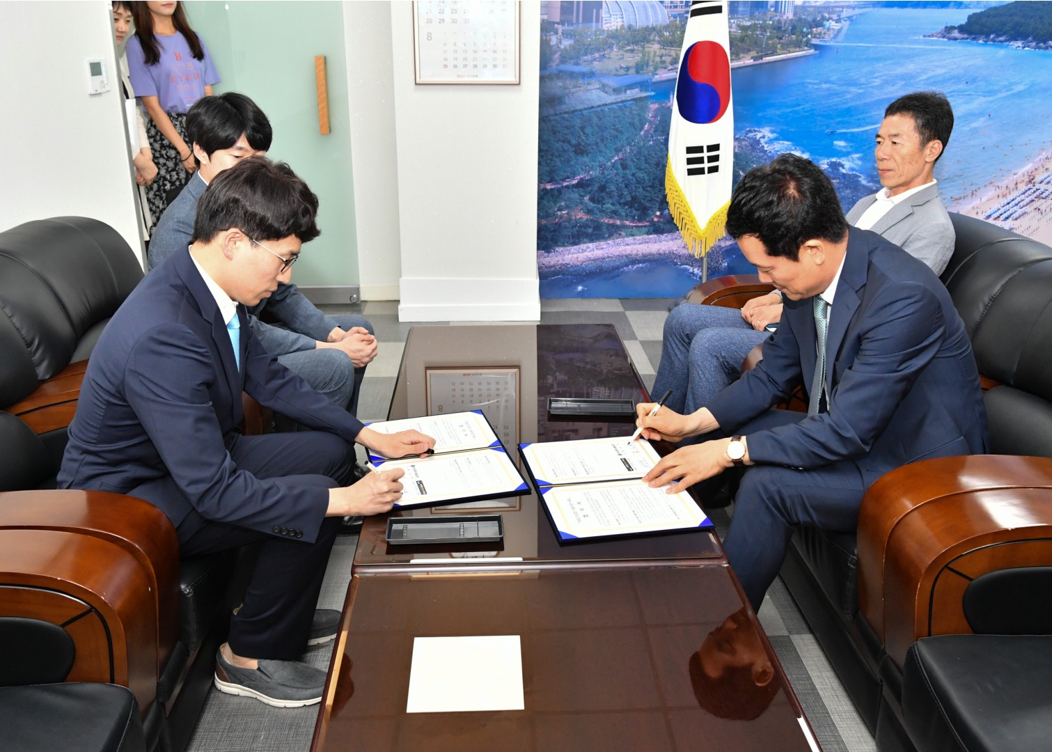 건강검진 의료지원협약식 1