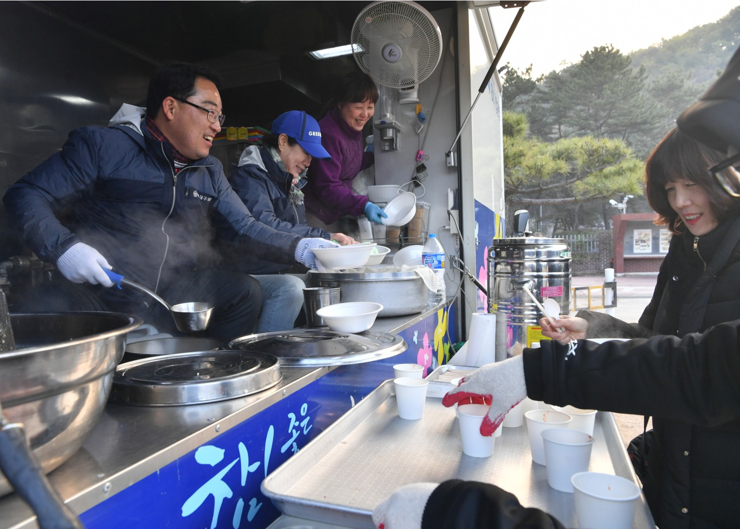 운봉산 산불진화 4
