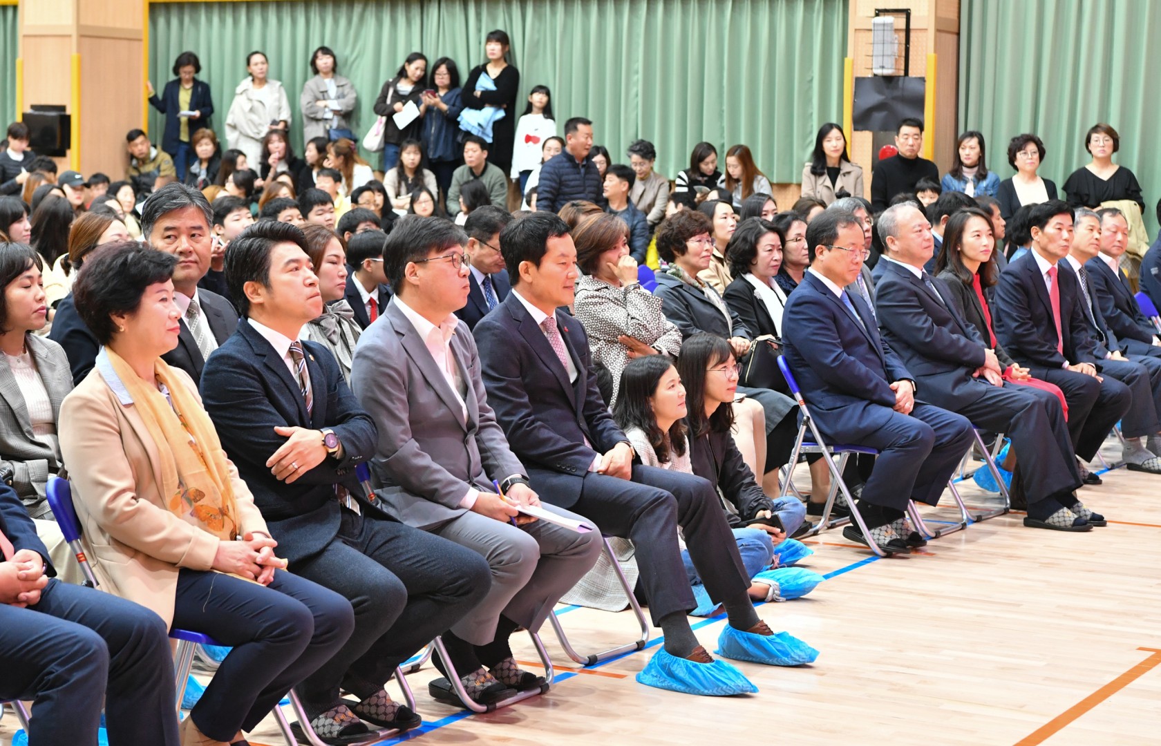 신재초등학교 다목적강당 개관 4
